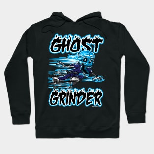 Ghost Grinder Skateboarder Hoodie
